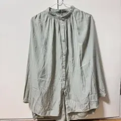 AMERICAN HOLIC ライトグリーン 長袖シャツ マタニティトップス