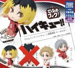 ハイキュー ガチャガチャ でふぉフィグ 音駒 キーホルダー