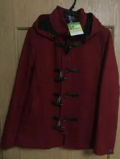 ダッフルコート 赤