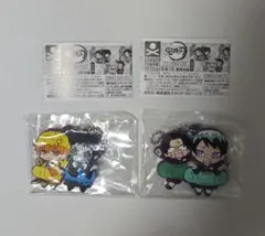 鬼滅の刃 キャラばんちょうこうラバーマスコット　我妻善逸 獪岳 村田 愈史郎