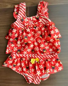 Disney ミニーマウス　水着 2点セット100cm