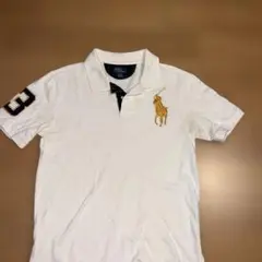Polo by Ralph Lauren ホワイトポロシャツ Lサイズ