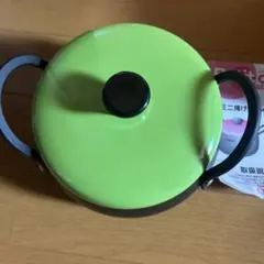 Petitcook ミニ揚げ鍋 16cm グリーンのサムネイル