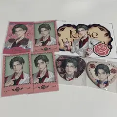 五木左京 Rose Valentine 缶バッジ チェキ風カード