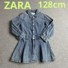 ZARA デニムワンピース　128cm