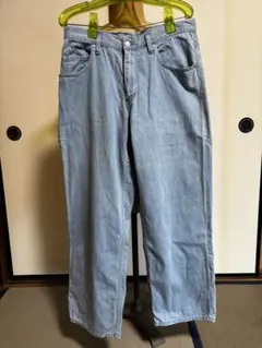 p*u様 J ライトブルーストレートデニム