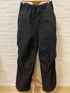 ユニクロC ワイドパラシュートパンツ　黒　Sサイズ UNIQLO