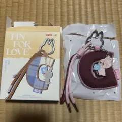 m*i様 【G】 LABUBU PIN FOR LOVE イニシャル ペンダント