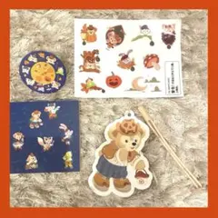 上海ディズニーランドホテル ダッフィー ネームホルダー ハロウィン