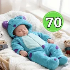 モンスターズインク　サリー　コスプレ　キッズ　ベビー　68-74