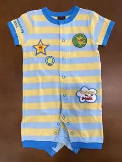 【80㎝】BABY DOLL くまのプーさん ロンパース