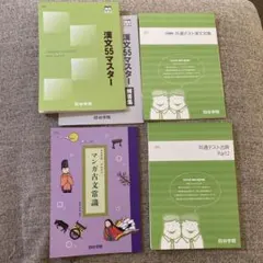 四谷学院　漢文55マスター他 参考書5冊セット