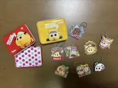 PUIPUIモルカー ラバーキーホルダー8個セット 缶2個セット