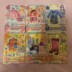 アイカツカード 2015年第1弾 ノーマル レア 6枚セット