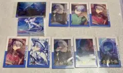 プロセカ ウエハース エピカ 箔押し サイン ノーブルアート 青柳冬弥