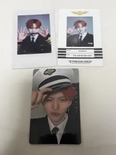 TREASURE YOSHI ヨシ　パイロット　シーグリ　トレカ　セット