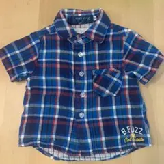 BUZZ FUZZ 半袖チェックシャツ
