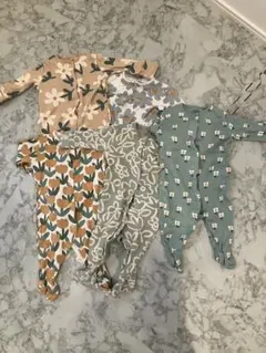 NEXT 花柄ロンパース 5点セット