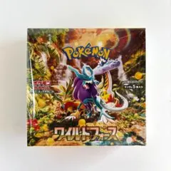 【新品 未開封】ポケモンカードゲーム ワイルドフォースBOX シュリンク付き
