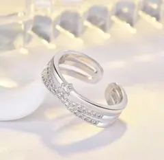 大人気♪ 韓国風フリーリング つけっぱなし 金属アレルギー対応