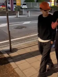 ジェットキャップ ワークキャップ オレンジ 無地のサムネイル