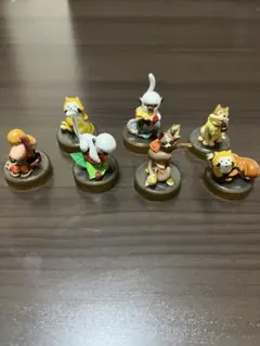 海洋堂　世界名作劇場　ボトルキャップ　7体まとめ売り