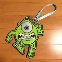ワールドワイドラブコラボ モンスターズインク マイク・ワゾウスキ パスケース