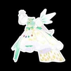 アイプリバース　ダークカルテットスターバズリウムホワイトグリーン　ワンピース