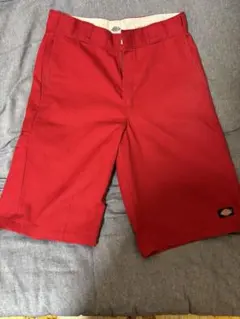 Dickies 赤 ハーフパンツ サイズ30