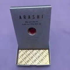 【新品未使用】嵐 Anniversary Tour 5×20 スワロフスキー　赤