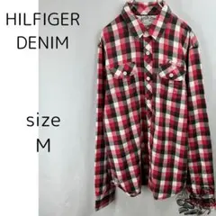 HILFIGER DENIM トミーヒルフィガー 長袖シャツ チェック柄 万能