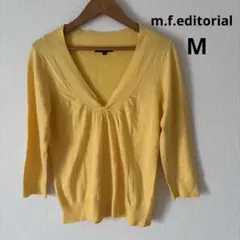 m.f.editorial 七分袖　ニットのサムネイル