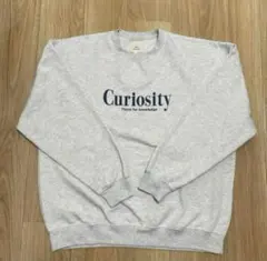 グレー スウェット Lサイズ 裏起毛