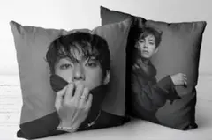BTS クッションカバーそれスノ テヒョン テテ グク JUNGKOOK - メルカリ