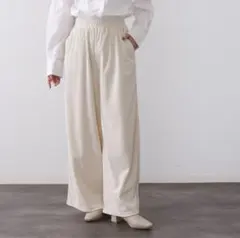 OPAQUE.CLIP コーデュロイイージーワイドパンツ