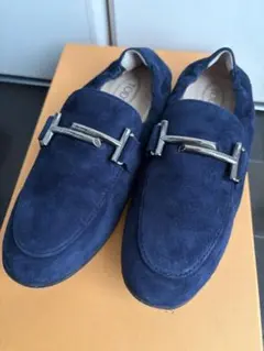 carboy⭐︎TOD'S ネイビースエード ローファー carboy様専用⭐︎TOD'S ネイビースエード ローファー - メルカリ