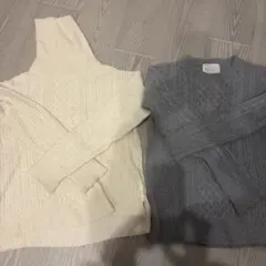 May relacher ニット2枚セット