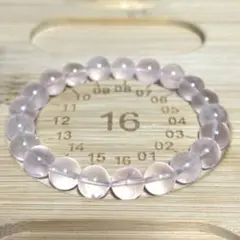 ヨ*あ様 ローズクオーツ ✧ ブレスレット 天然石 パワーストーン 恋愛運　9m