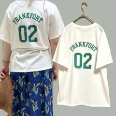 新品未使用☆ナンバープリントTシャツ