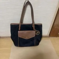 Michael Kors トートバッグ ネイビー/ブラウン