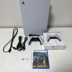 PS5本体&モンハンワイルズセット　※箱無し