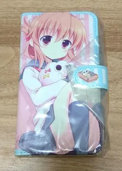 未使用】ご注文はうさぎですか？ チノ 手帳型スマホケース ごちうさ 
