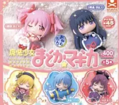 魔法少女まどか☆マギカ　おねむたん　ほむら&まみ&さやか&杏子　4点セット