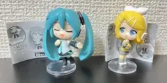 初音ミク 鏡音リン フィギュア 2点セット