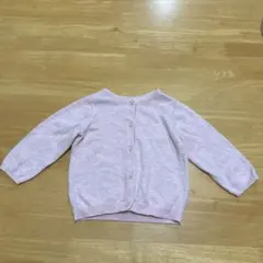 H&M ベビーカーディガン 4〜6ヶ月 ピンク