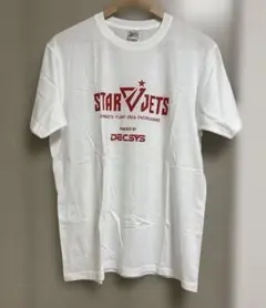 千葉ジェッツ STAR JETS Tシャツ ホワイト　Lサイズ