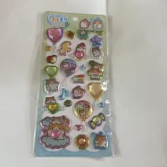 ぷくキラシール　ハムちゃんずワールドBALLOON STICKERS