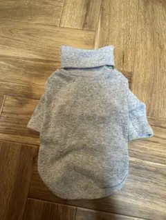 개 옷 ZOOBICO STYLE 그레이 터틀넥 S 사이즈