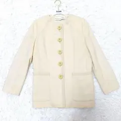 希少✨クリスチャンディオール♡ノーカラーロングコート　比翼　ウール　大きめ 2025年最新】Christian Dior レディース ロングコートの人気