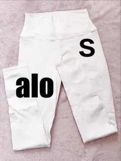 【sサイズ】als レギンス ホワイト ヨガウェア ピラティス　アロー